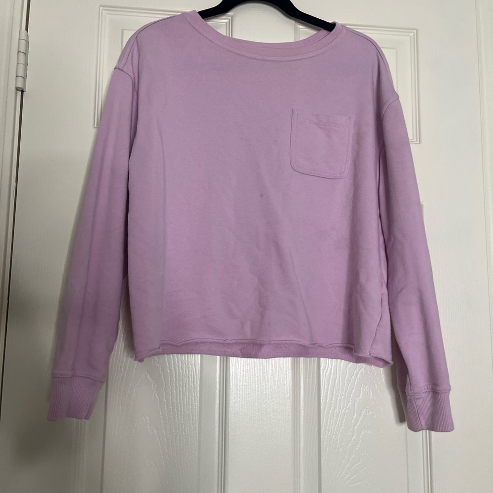 Universal Thread Lilac Long Sleeve Sweatshirt